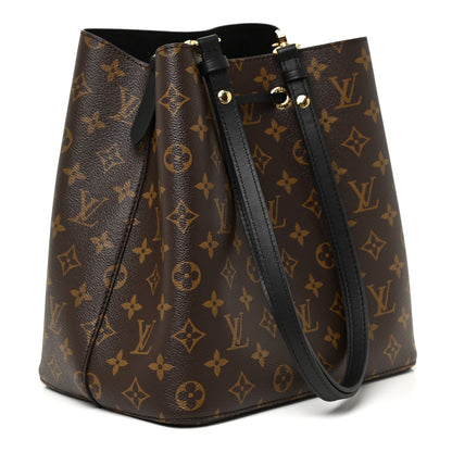Louis Vuitton Monogram Neonoe MM Black 3 of 9