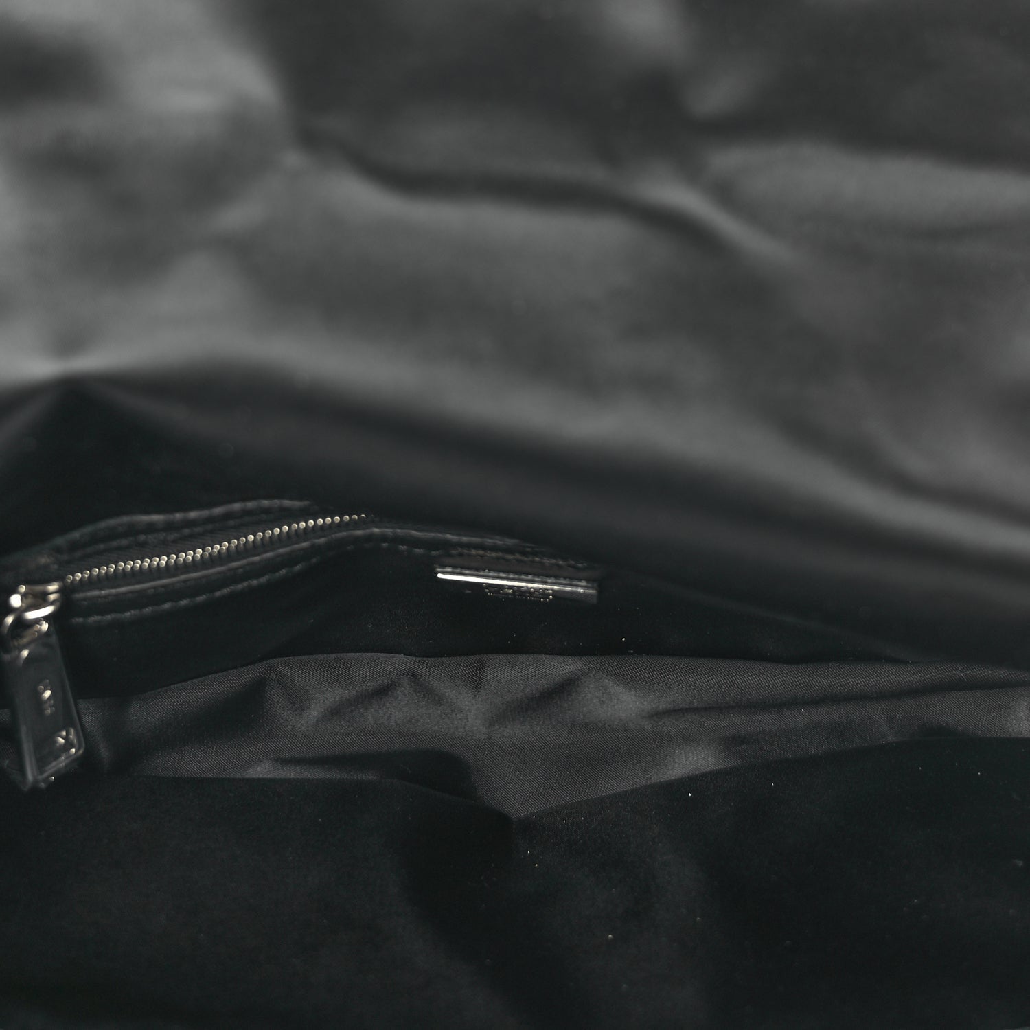 Fendi Econyl Cuoio Romano Multipocket Baguette Black 4 of 8