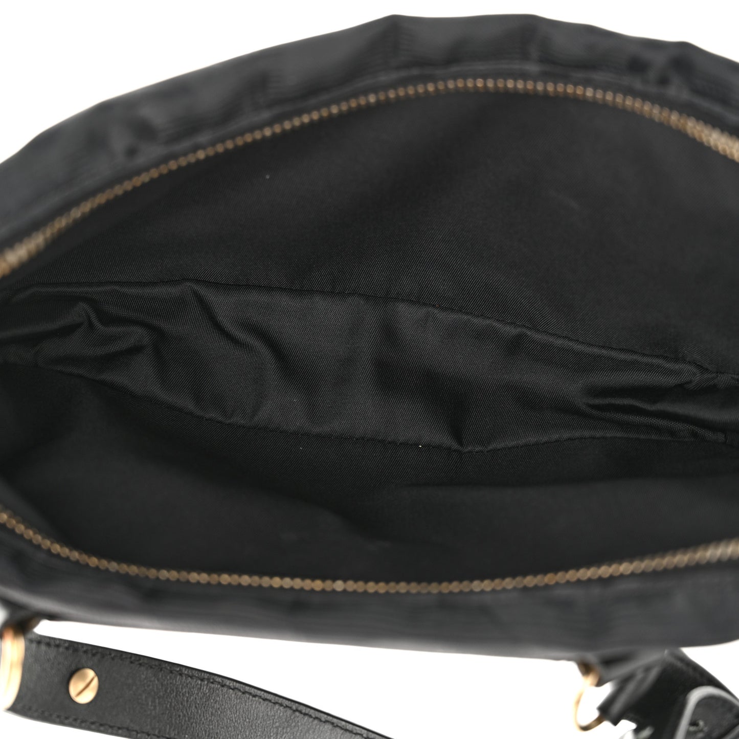 Nylon Sport Waist Bag Black