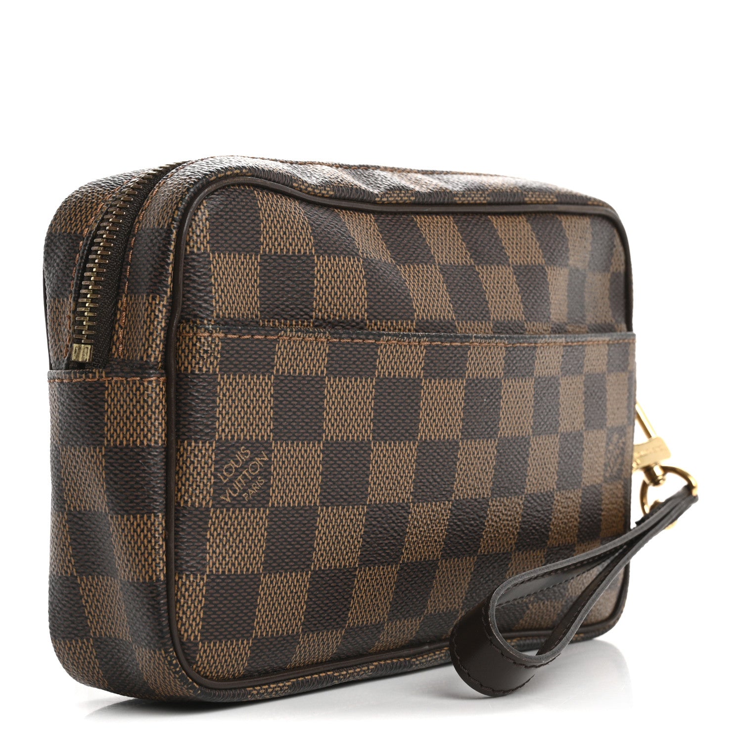 Louis Vuitton Damier Ebene Pochette Billets Macao 3 of 14