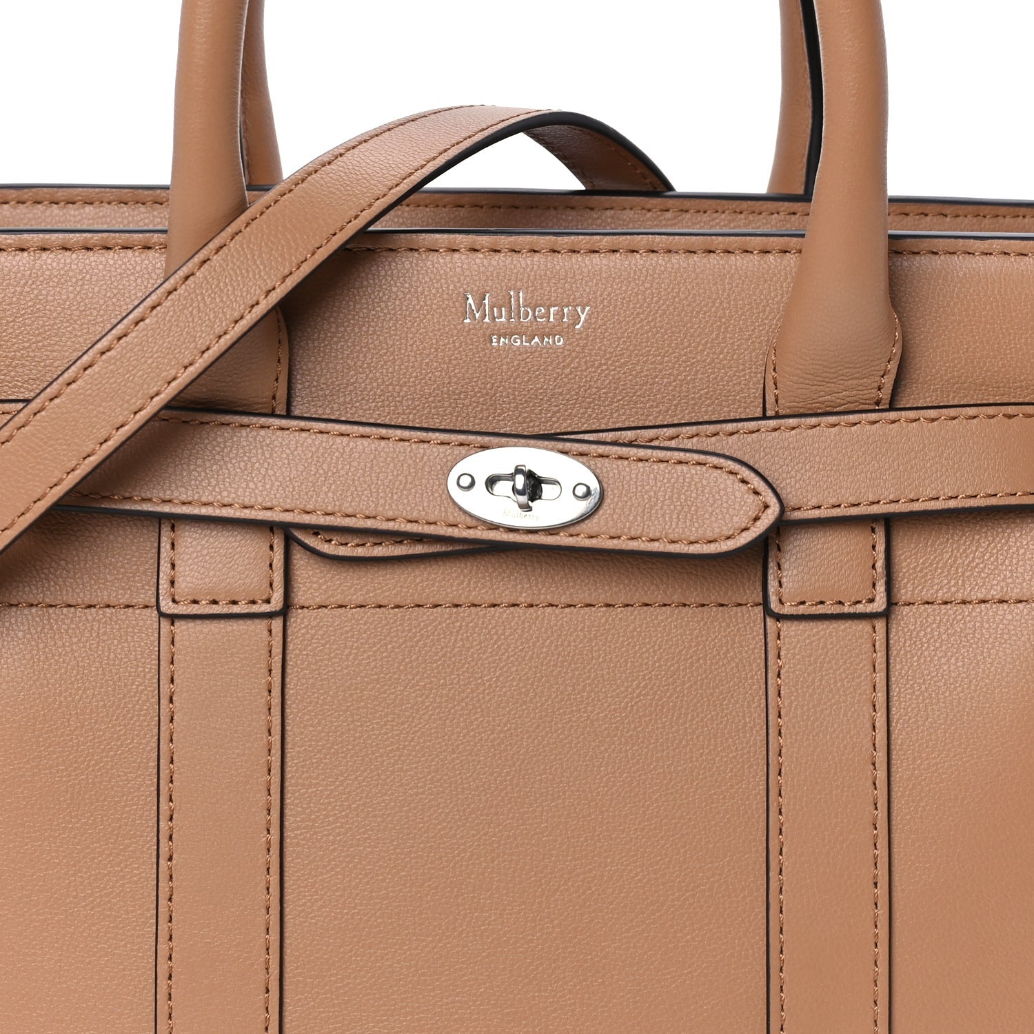 Mulberry Micro Classic Grain Mini Zipped Bayswater Sable 6 of 7