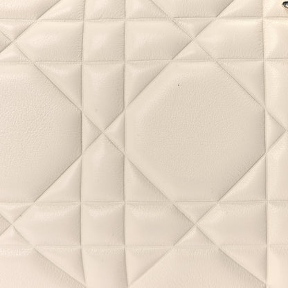 Christian Dior Calfskin Cannage Medium The Lady 95.22  White 6 of 8