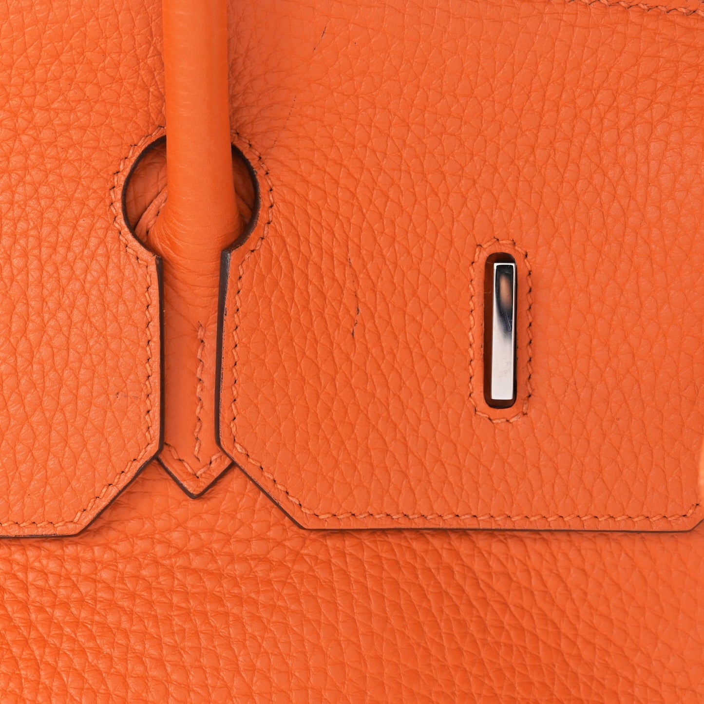 Togo Birkin 40 Orange