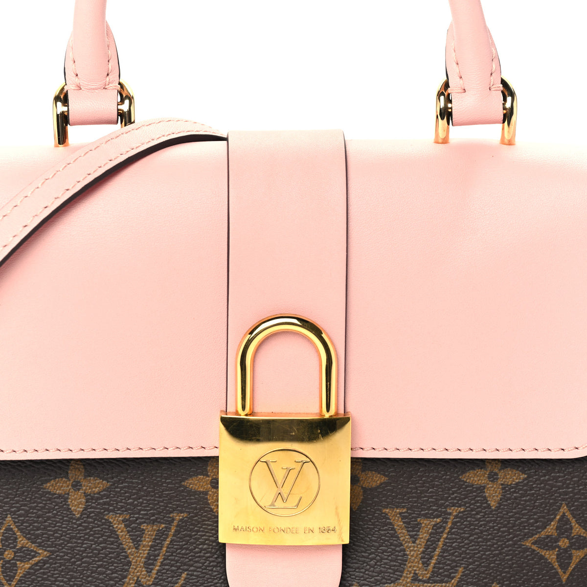 Monogram Locky BB Rose Poudre