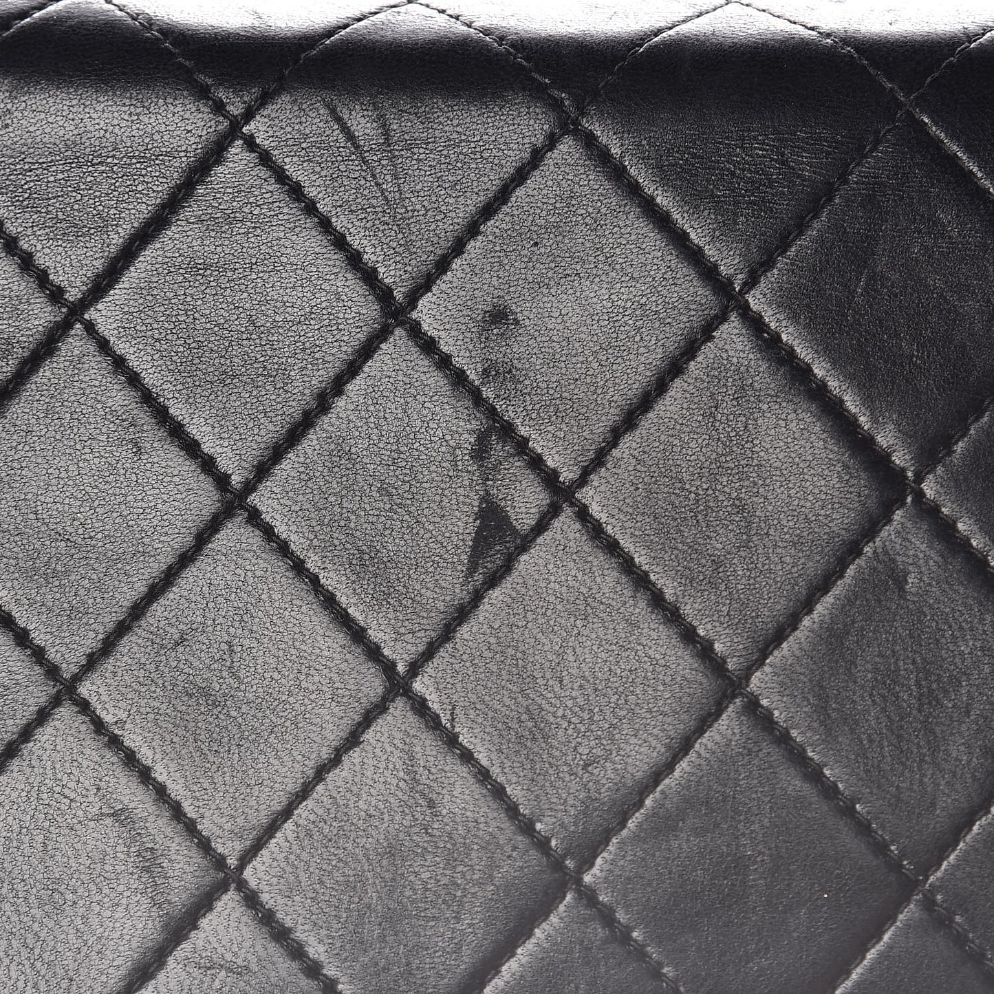 Lambskin Quilted Mini Flap Black
