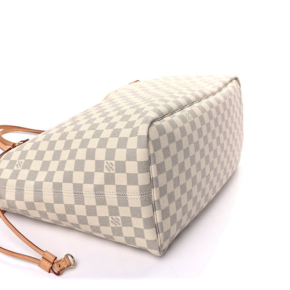 Louis Vuitton Damier Azur Neo Neverfull Rose Ballerine 7 of 8
