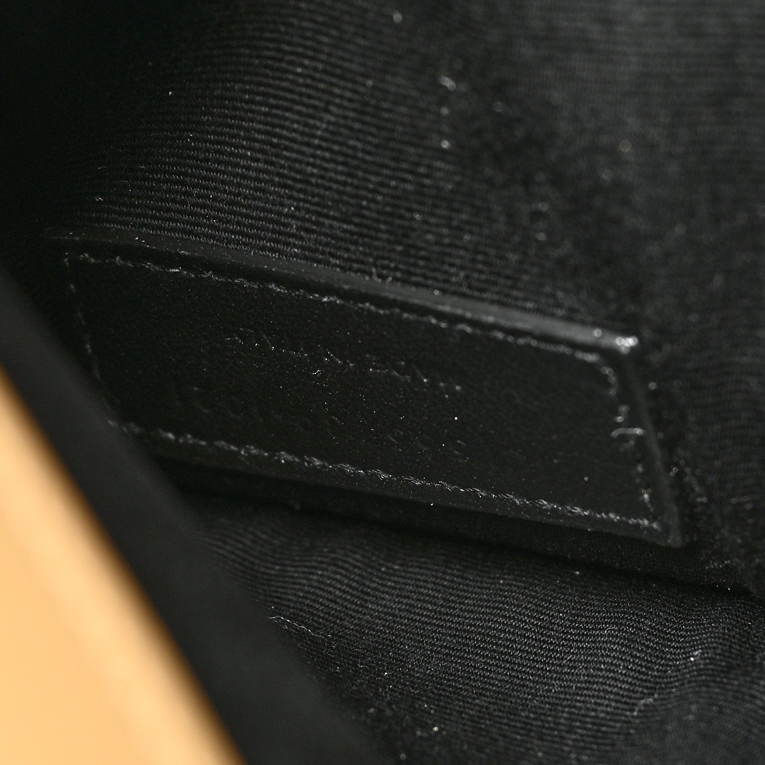 Saint Laurent Micro Raffia Uptown Pouch Natural Hay Blush 7 of 7