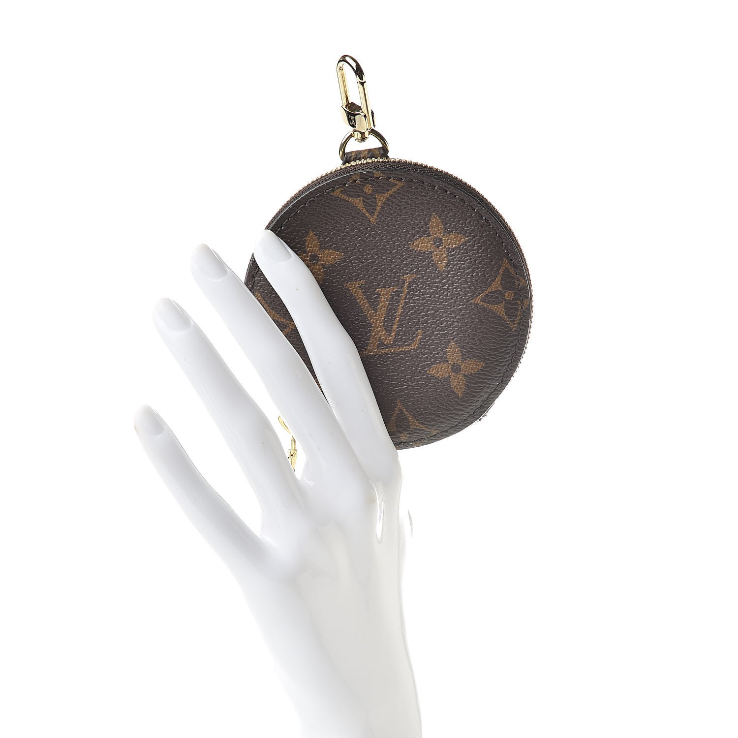 Louis Vuitton Monogram Multi Pochette Accessories Round Coin Purse 2 of 8