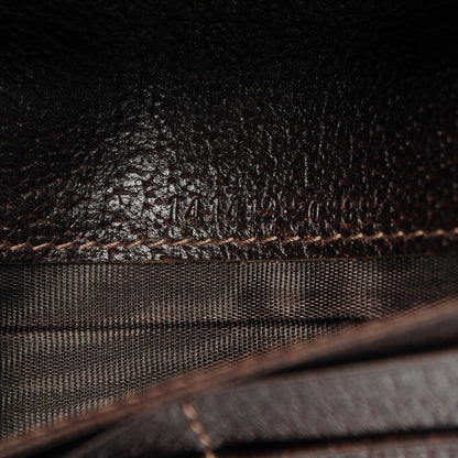 Gucci Monogram D Ring Continental Wallet Dark Brown 8 of 9