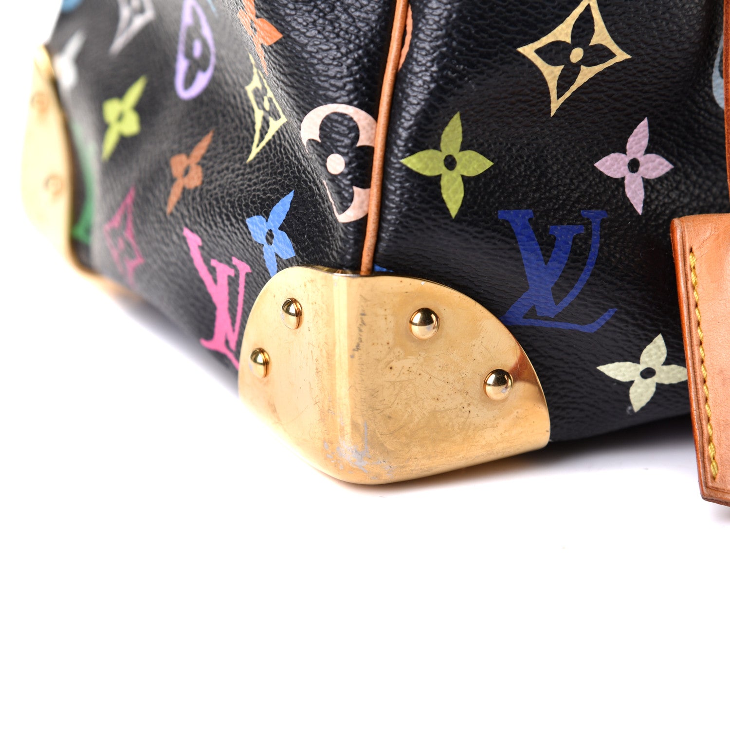 Louis Vuitton Monogram Multicolor Speedy 30 Black 6 of 8
