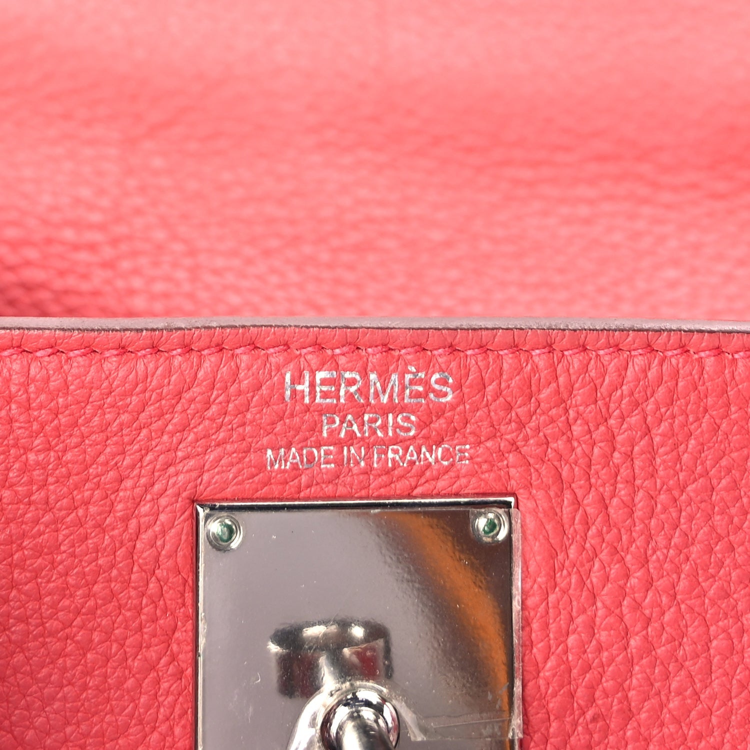 Hermes Clemence Shoulder Kelly 40  Bougainvillea 5 of 9