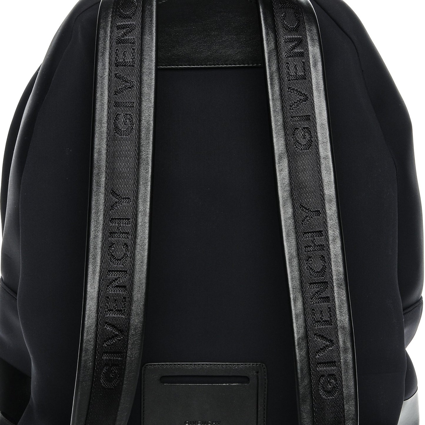 Neoprene Star Striped Backpack Black