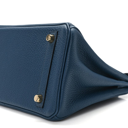 Hermes Togo Birkin 25 Bleu de Prusse 10 of 12