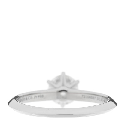 Tiffany Platinum Diamond 1.01ct Solitaire Engagement Ring 56 7.5 3 of 5