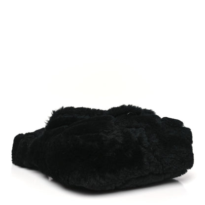 Chanel Shearling Quilted Coconing Single Flap Black 4 of 10