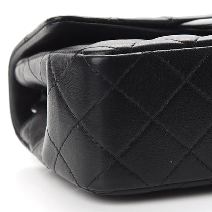 Chanel Lambskin Quilted Mini Rectangular Flap Black 8 of 9