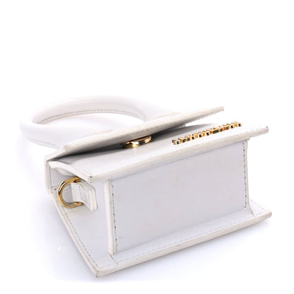 Jacquemus Smooth Calfskin Le Chiquito  White 3 of 8