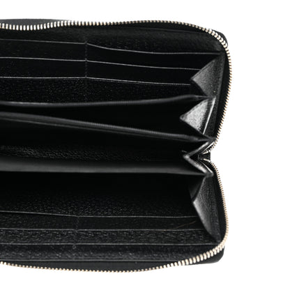 Gucci GG Supreme Monogram Psychedelic Zip Around Wallet Black Multicolor 5 of 8