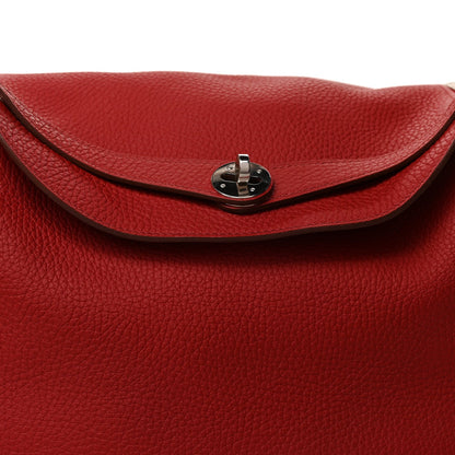 Hermes Taurillon Clemence Lindy 34 Rouge Garance 6 of 9