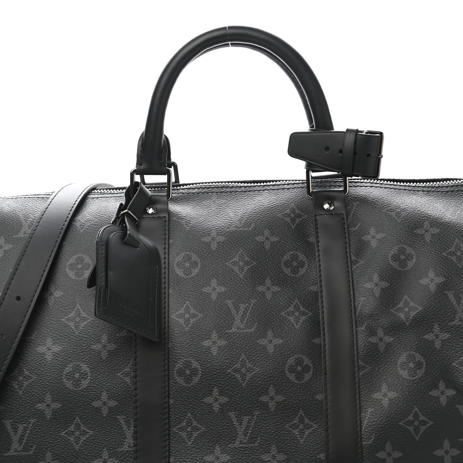 Louis Vuitton Monogram Eclipse Keepall Bandouliere 55 7 of 10