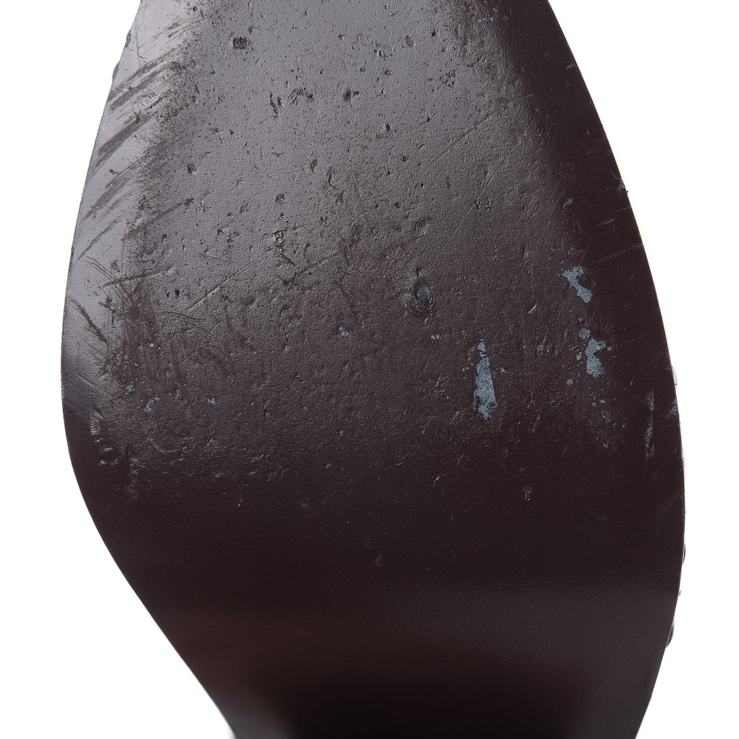 Calfskin Chain Around Elastic Boots 39 Black