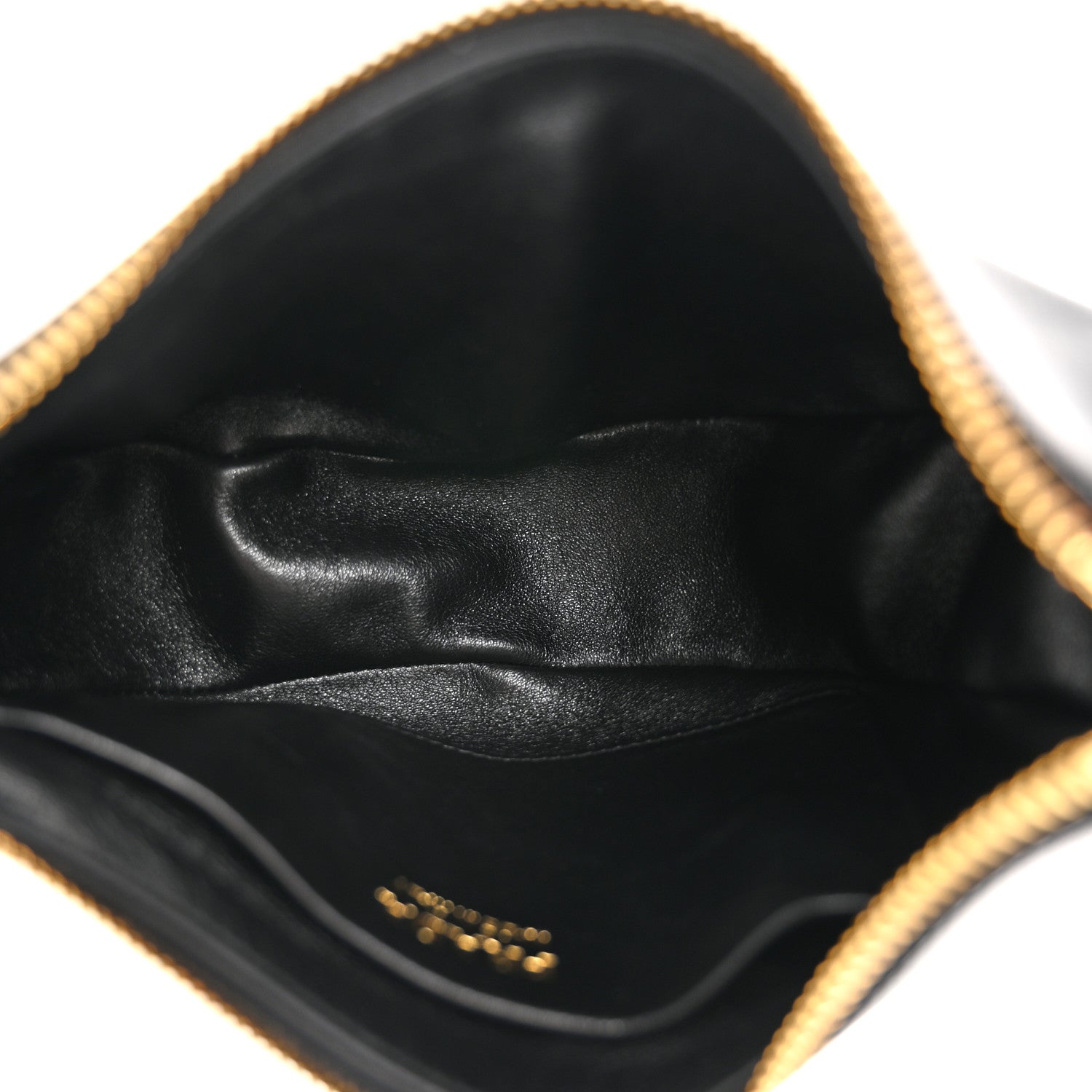 Prada Soft Calfskin Arque Shoulder Bag Black 5 of 10