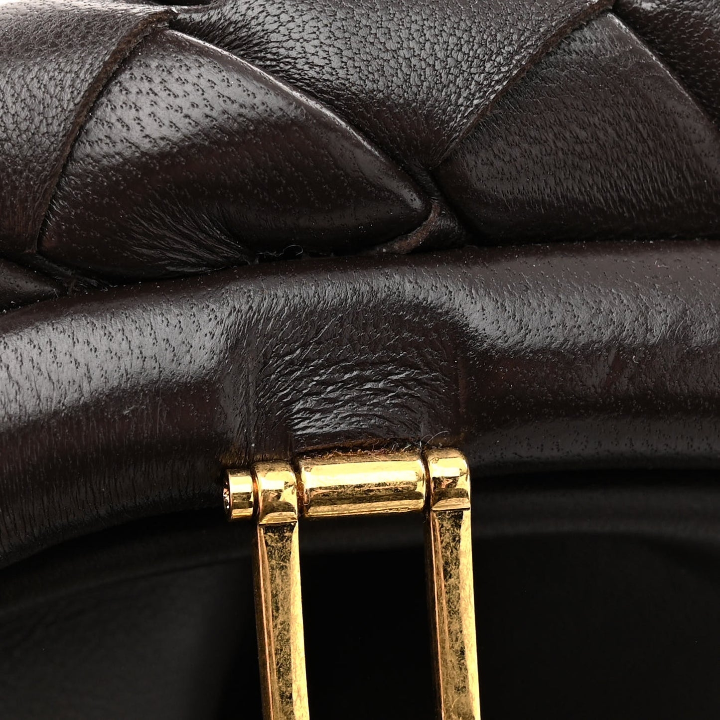 Nappa Intrecciato Teen The Lauren 1980 Clutch With Chain Fondant