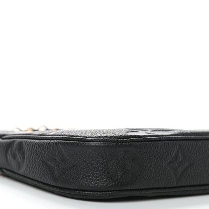 Louis Vuitton Empreinte Monogram Giant Multi Pochette Accessories Mini Pochette Black 6 of 7