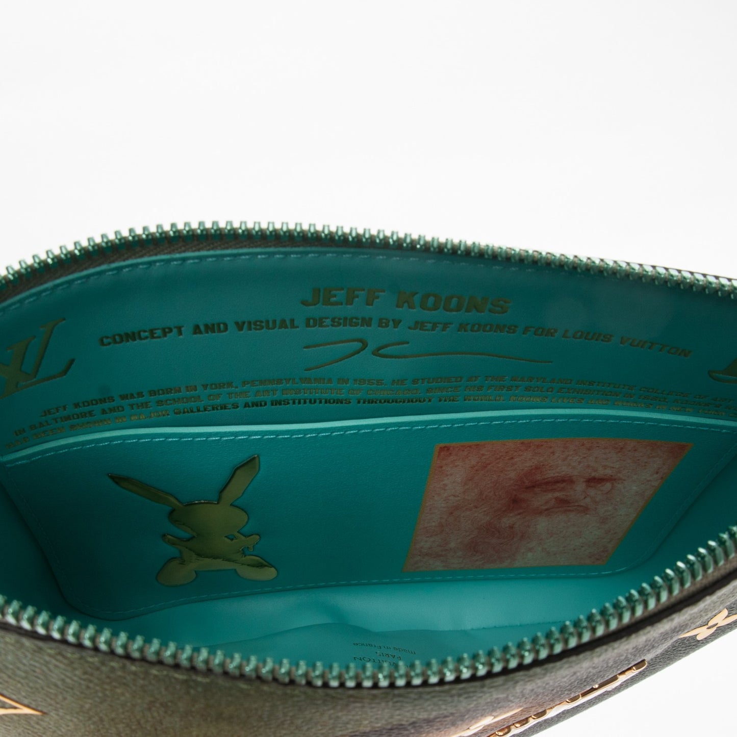 Masters Da Vinci Pochette Clutch Vert D’eau