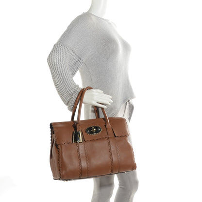 Mulberry Soft Matte Leather Cookie Bayswater Satchel Oak 2 of 12
