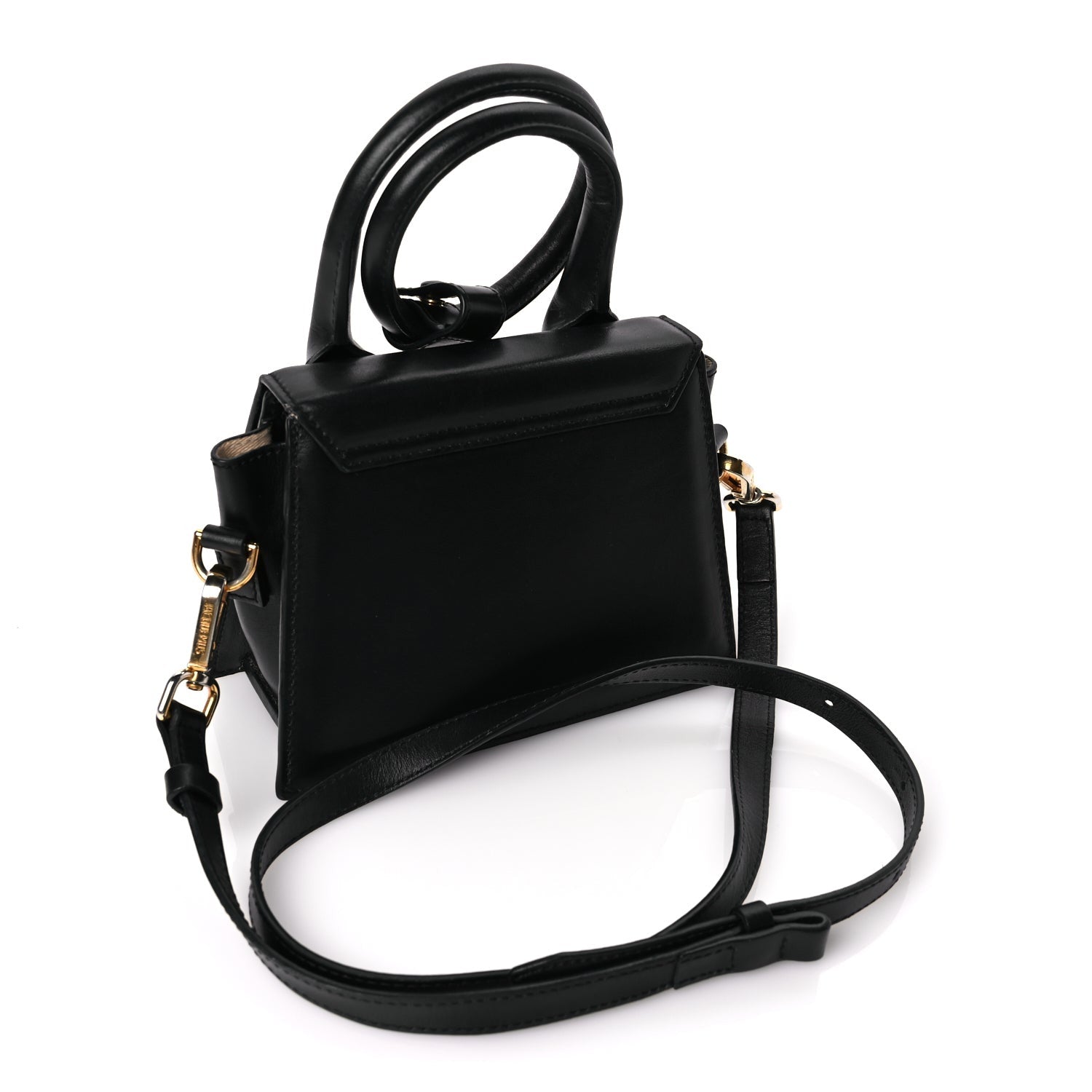 Jacquemus Smooth Calfskin Le Chiquito Noeud Black 2 of 8