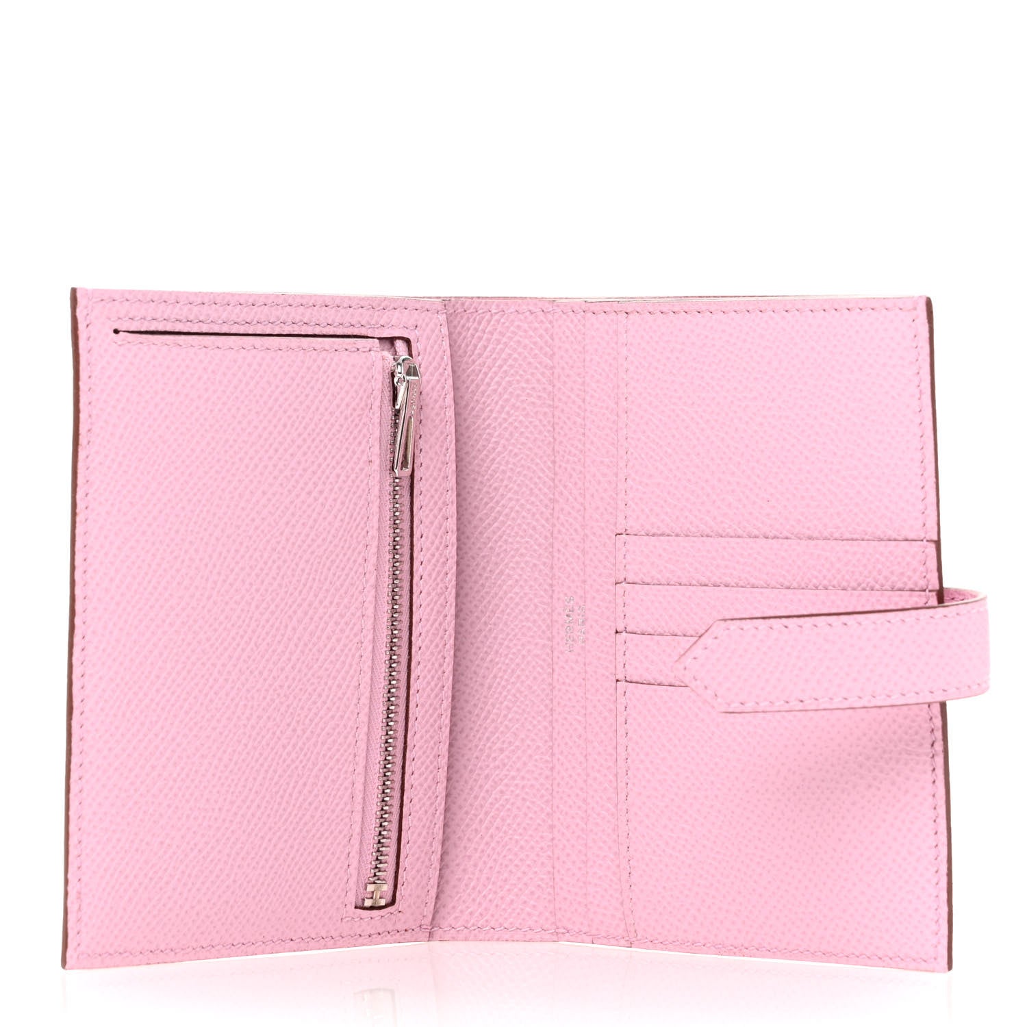 Hermes Epsom Bearn Compact Wallet Mauve Sylvestre 5 of 9