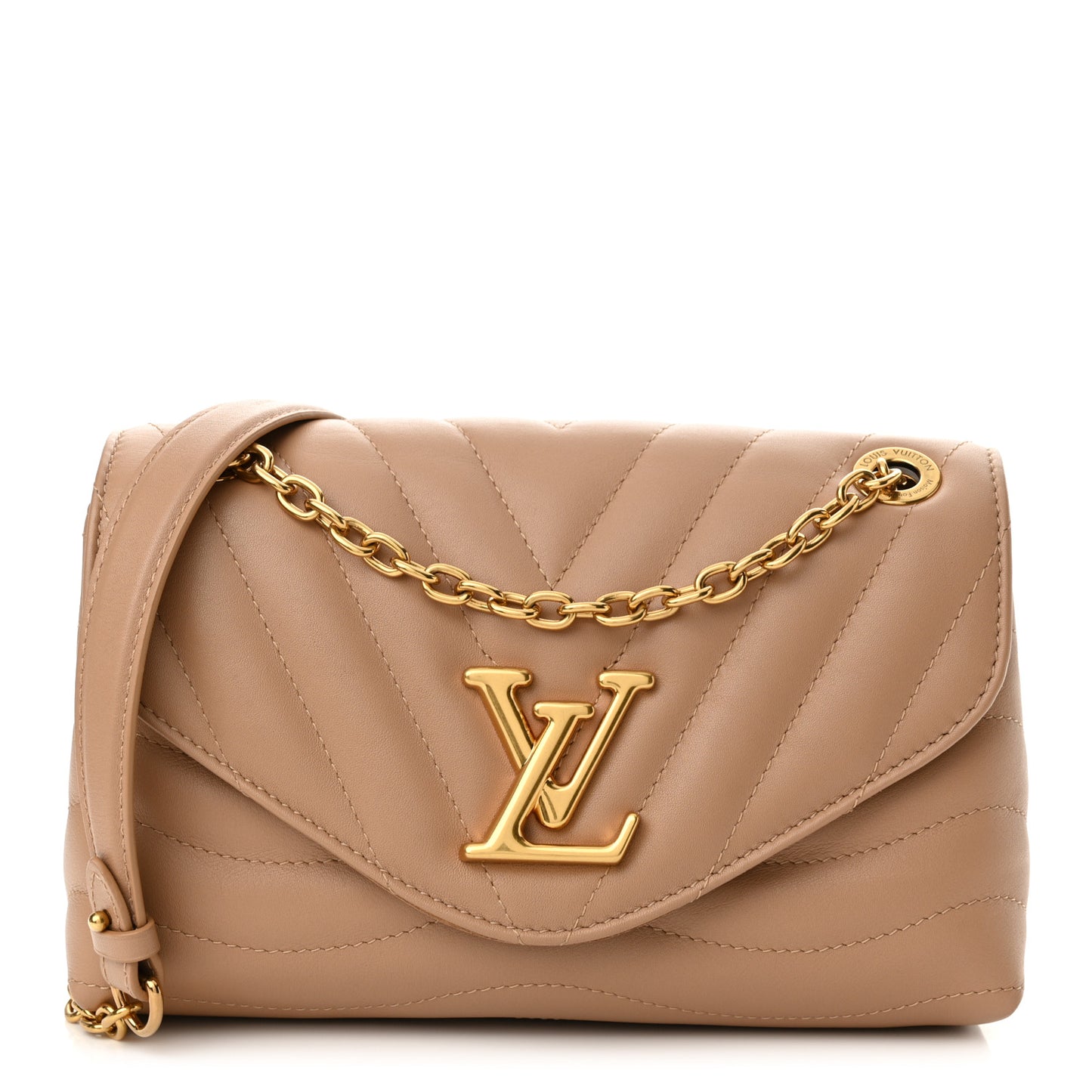 Calfskin LV New Wave Chain Bag Arizona