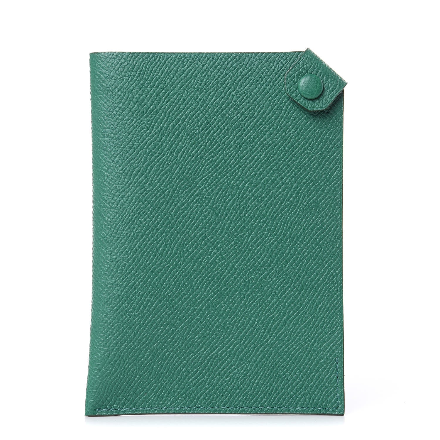 Hermes Epsom Tarmac PM Passport Holder Vert Vertigo 1 of 8