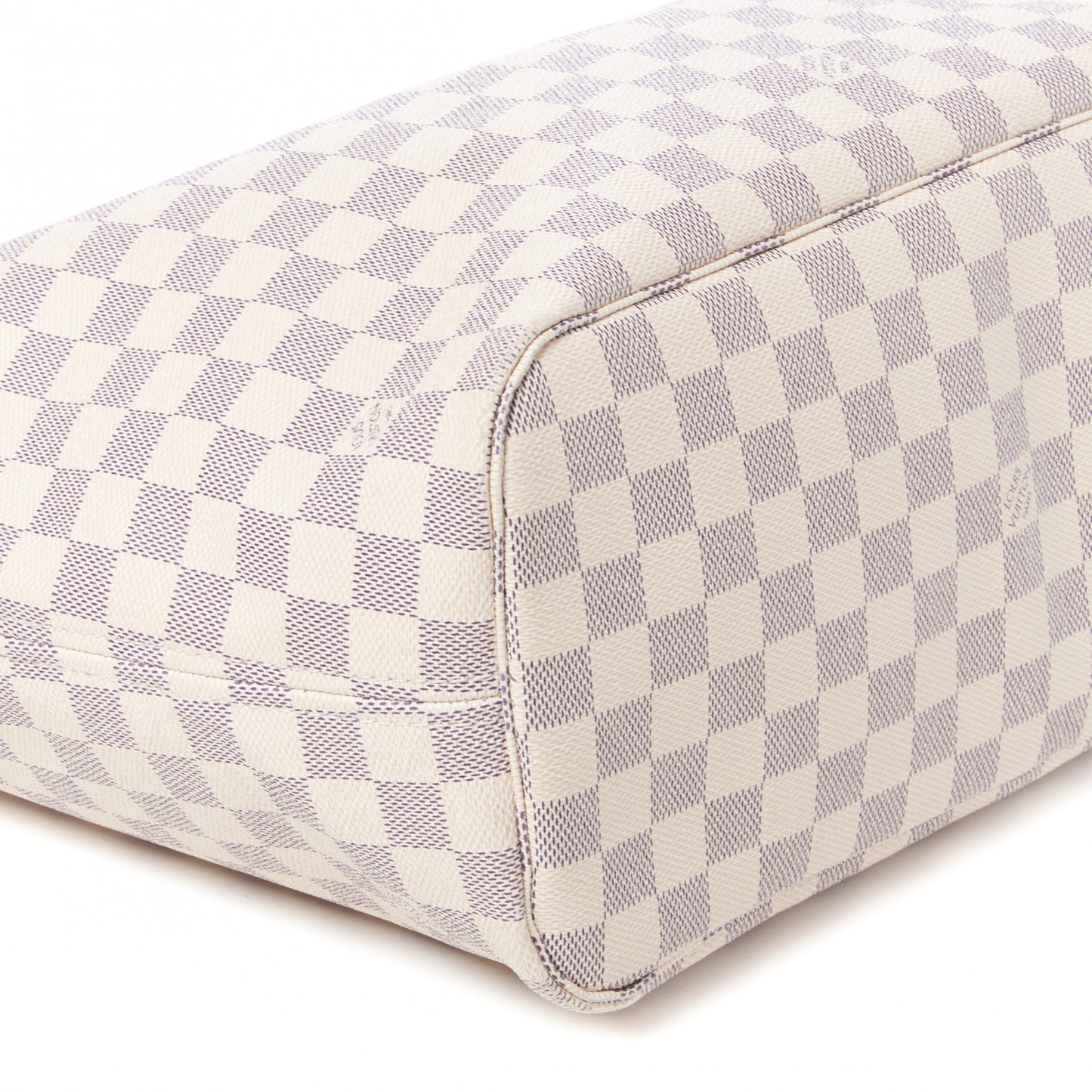 Damier Azur Neo Neverfull MM Rose Ballerine