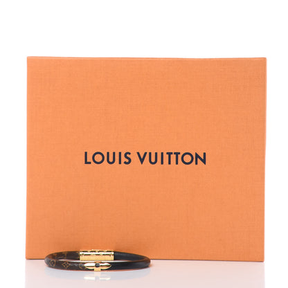Louis Vuitton Monogram Daily Confidential Bracelet 17 Black 5 of 5