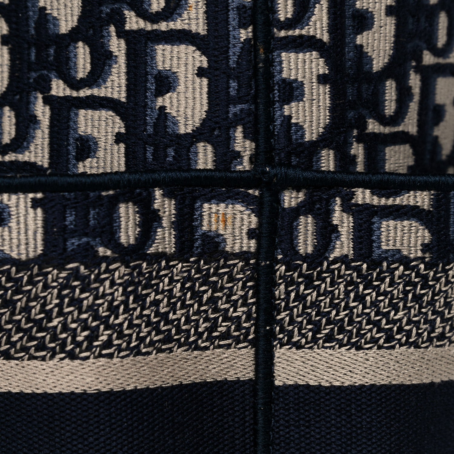 Christian Dior Oblique Catherine Tote Blue 11 of 16