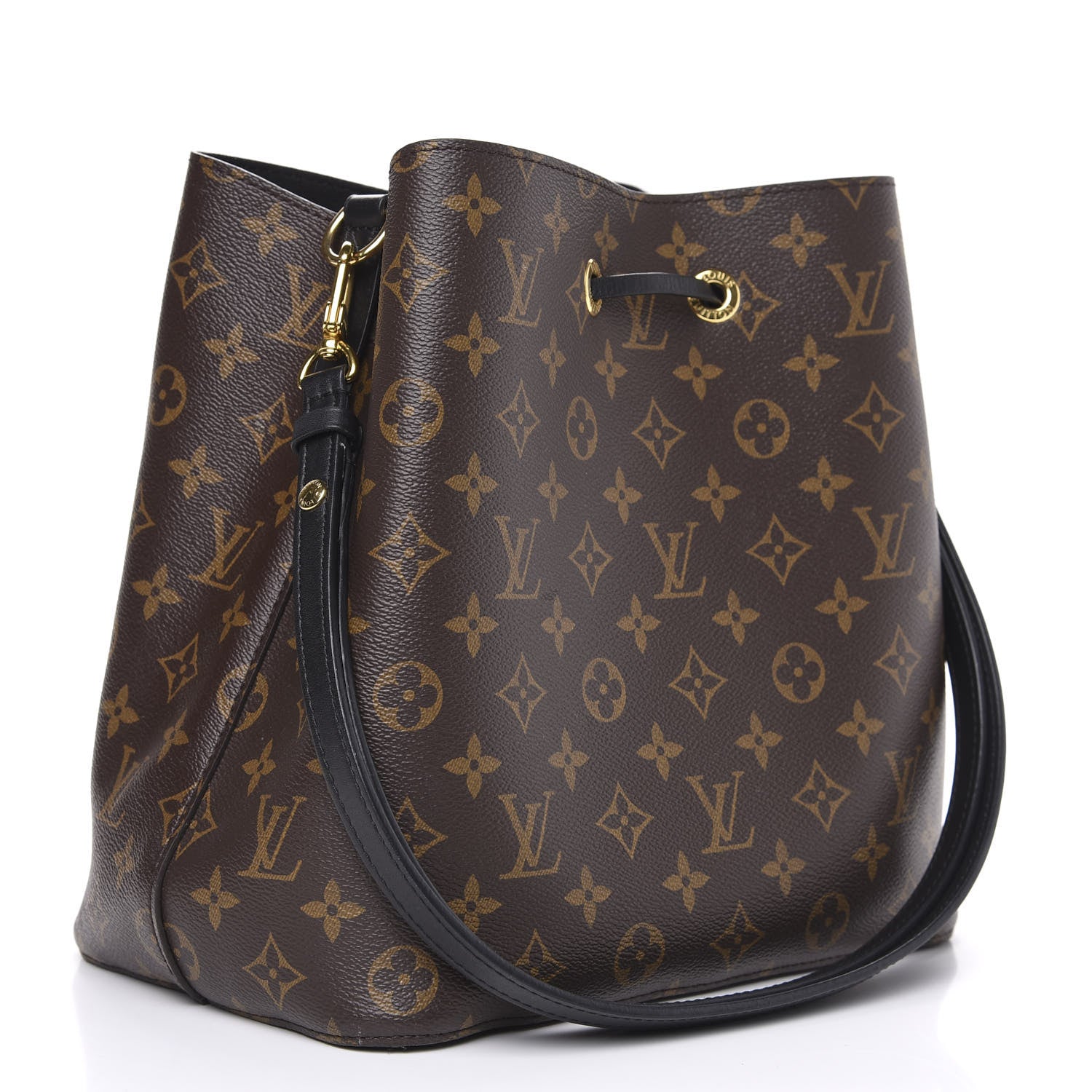 Louis Vuitton Monogram Neonoe MM Black 2 of 9