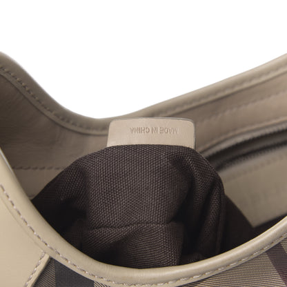 Burberry Smoked Check Brooklyn Hobo Trench 6 of 10