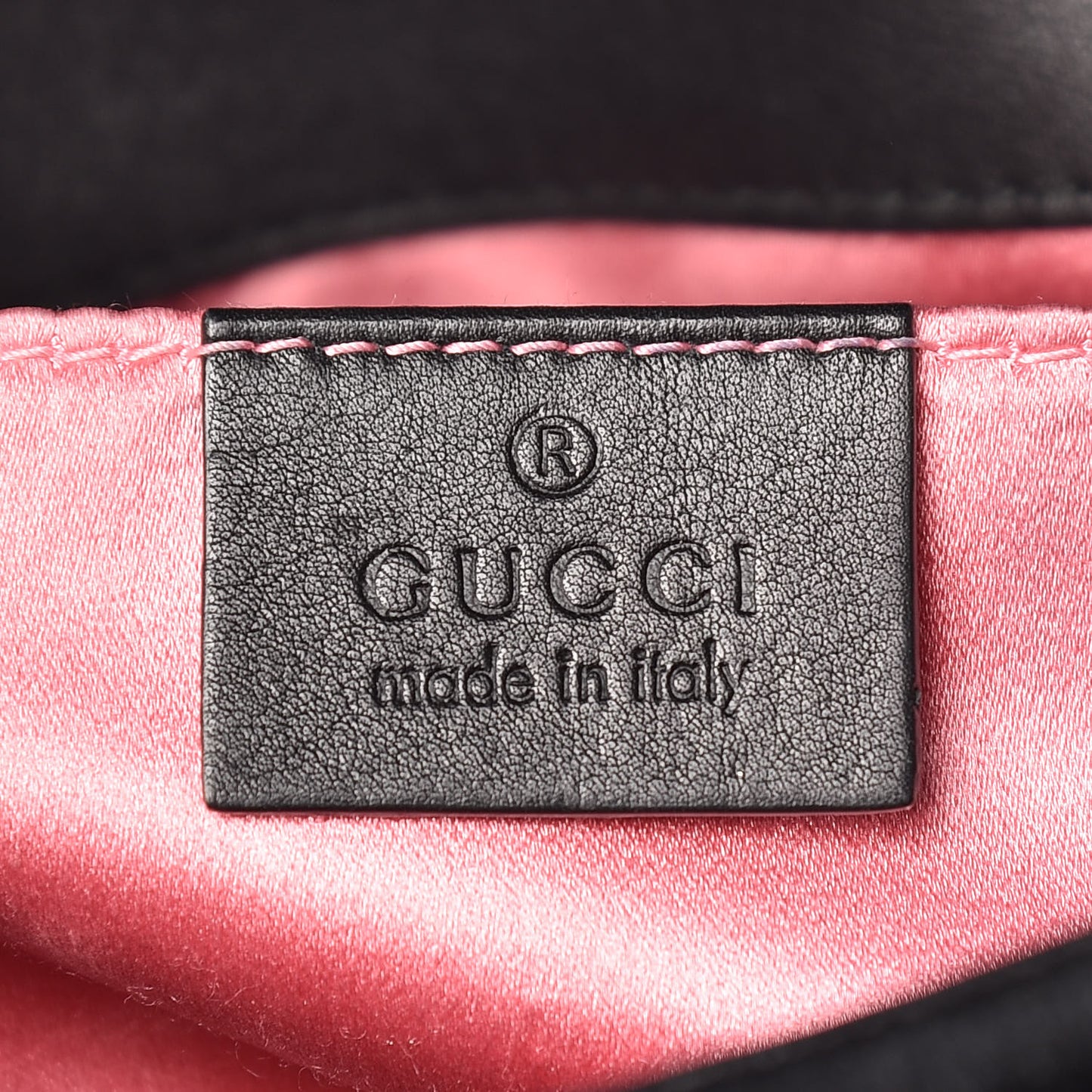 Velvet Matelasse Mini GG Marmont Shoulder Bag Black