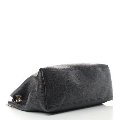 Gucci Pebbled Calfskin Medium Soho Chain Shoulder Bag Black 3 of 8