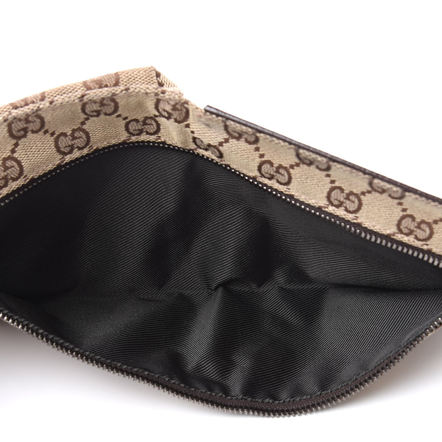 Gucci Monogram Web Belt Bag Dark Brown 5 of 10