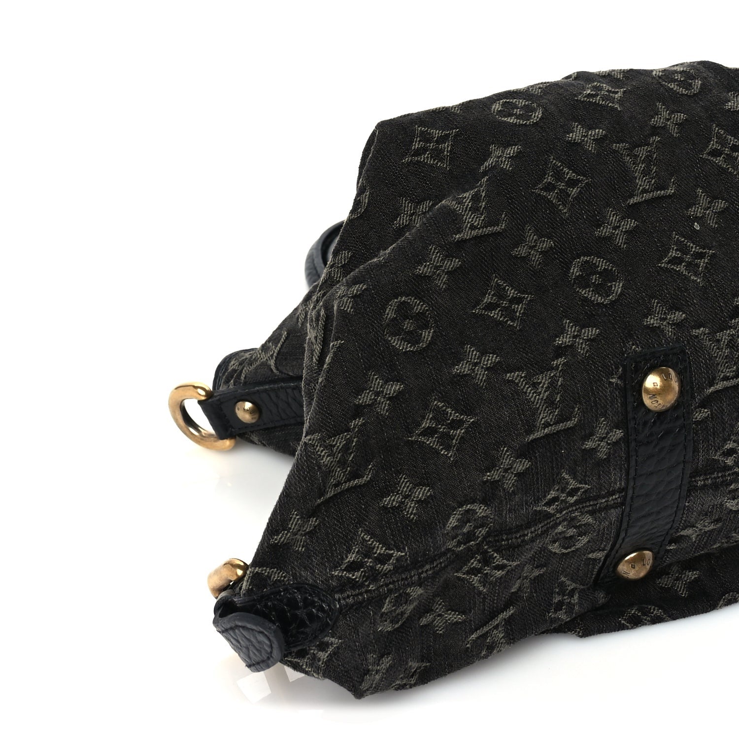 Louis Vuitton Denim Neo Cabby MM Black 7 of 8