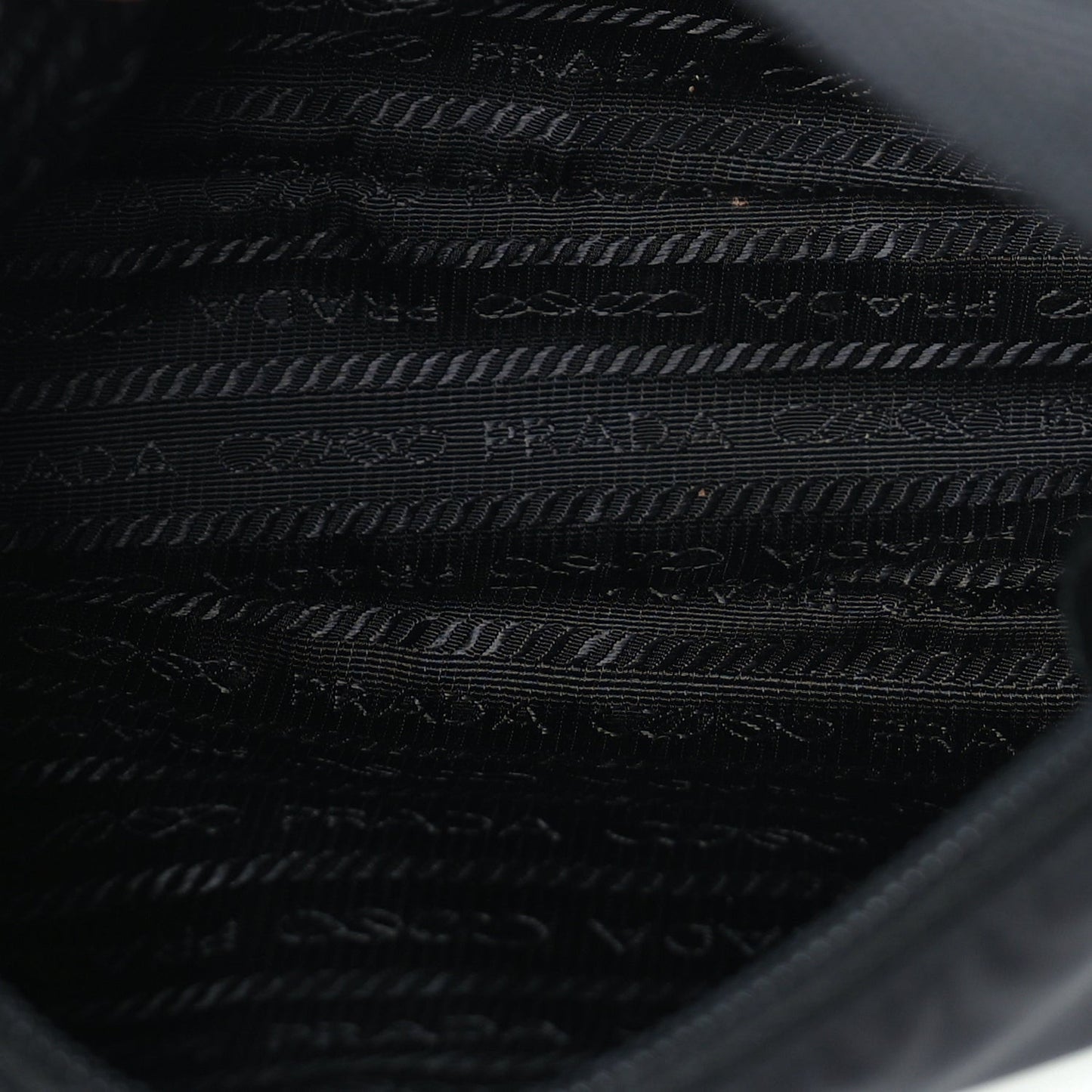 Tessuto Nylon Mini Re-Edition 2000 Bag  Black