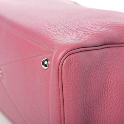 Hermes Taurillon Clemence Victoria II 35 Bois de Rose 10 of 14