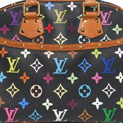 Louis Vuitton Monogram Multicolor Trouville Black 7 of 7