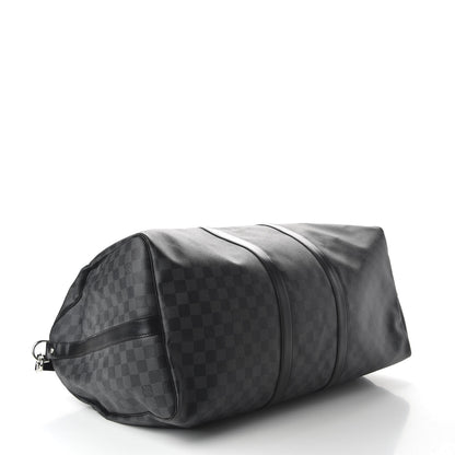 Louis Vuitton Damier Graphite Keepall Bandouliere 55 3 of 9