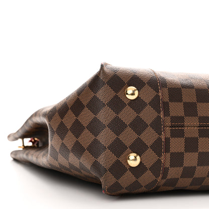 Louis Vuitton Damier Ebene Caissa Hobo Cherry 8 of 9