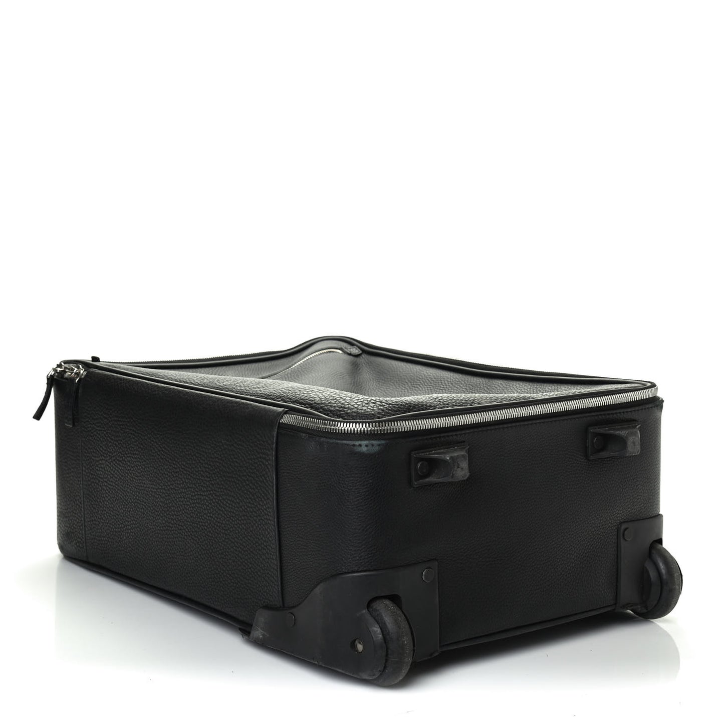 Calfskin Carry On Luggage Black