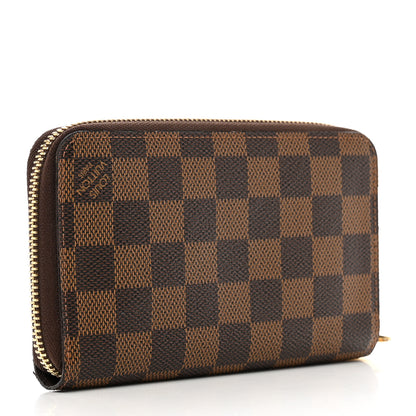 Louis Vuitton Damier Ebene Zippy Compact Wallet 3 of 6